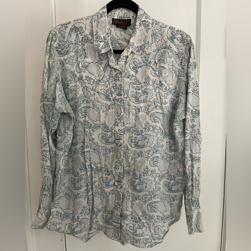 Ariat Ladies Snap Front Western Shirt